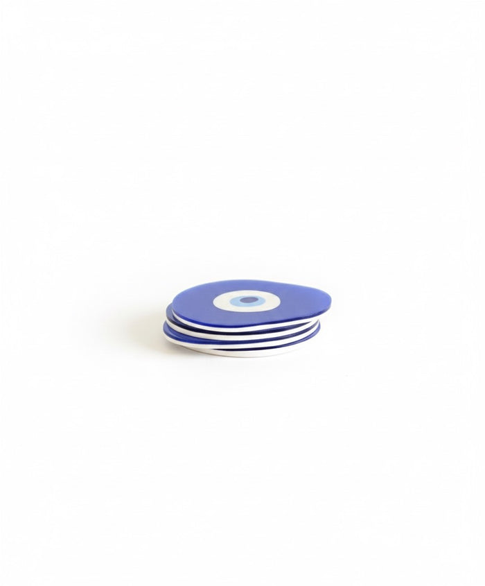 Blue Guardian Coasters — Set of 6
