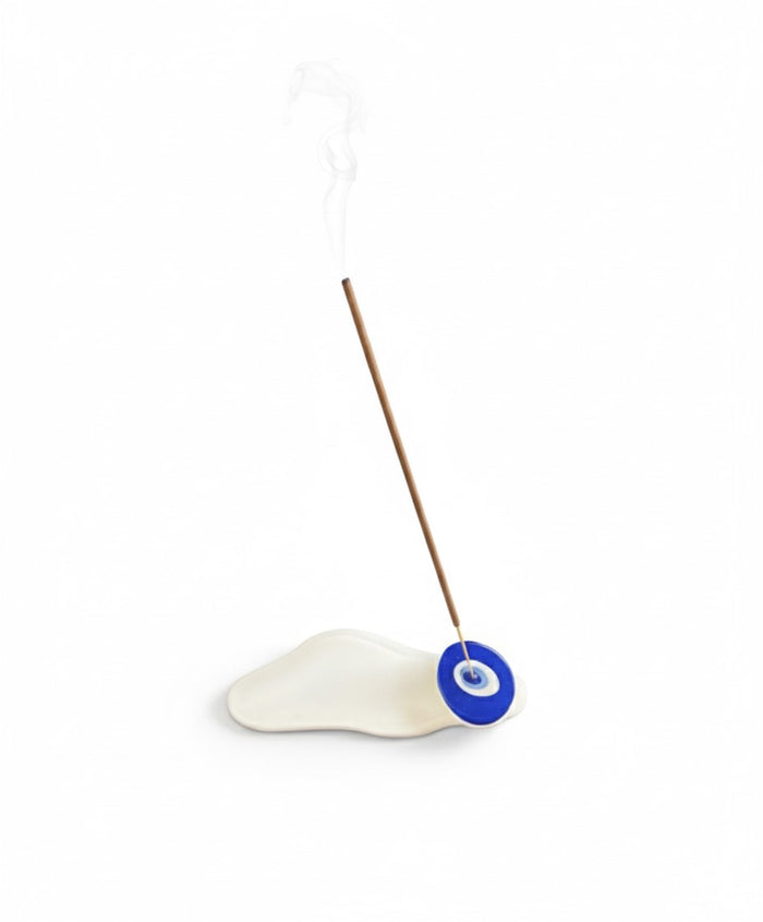 Blue Guardian Incense Holder
