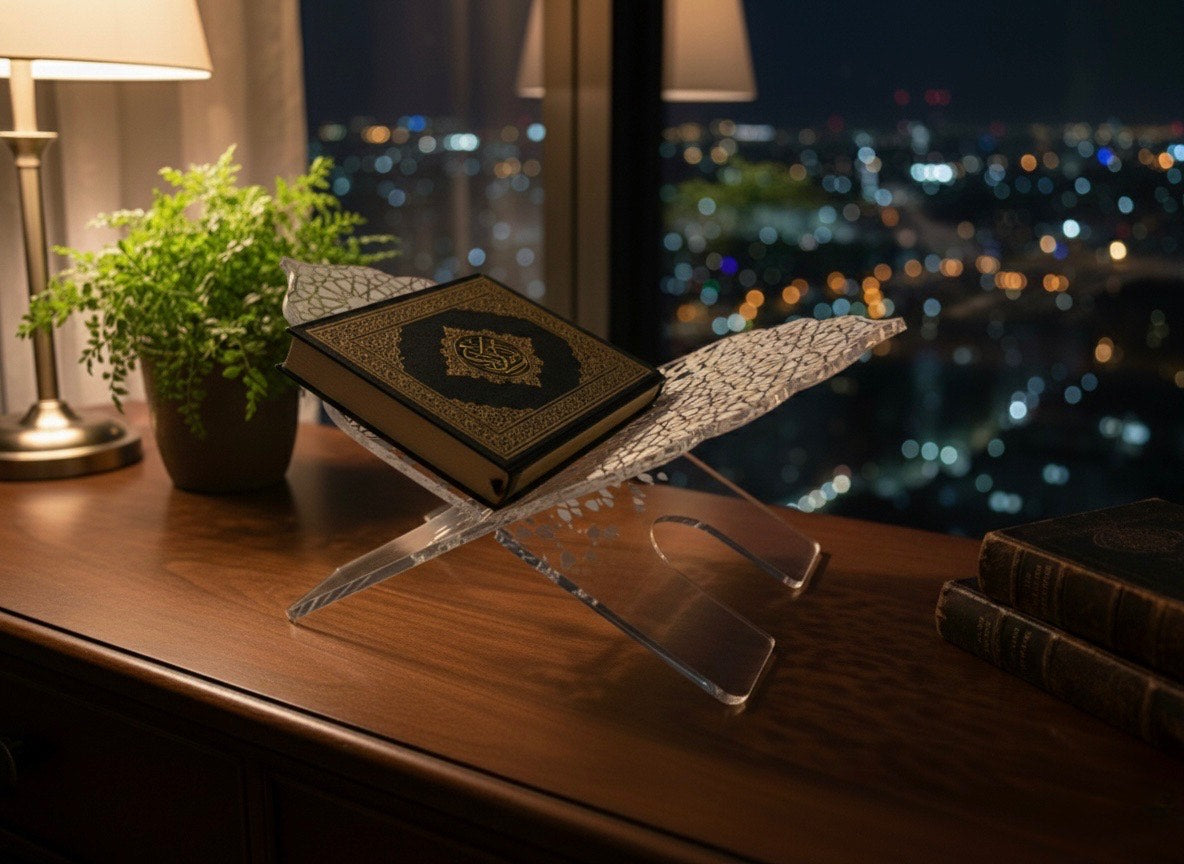 Contemporary Quran stand